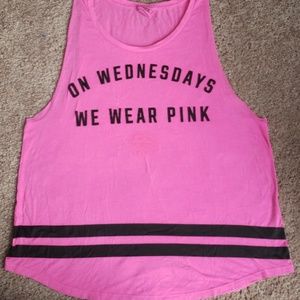 PINK ON WEDNESDAY'S WE WEAR PINK Tank Top